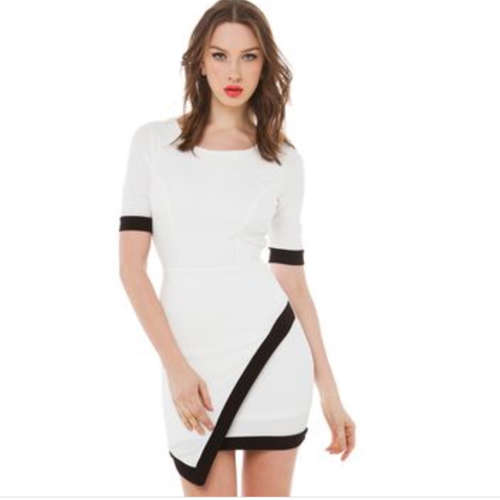 Akira Chicago Red label asymmetrical Dress